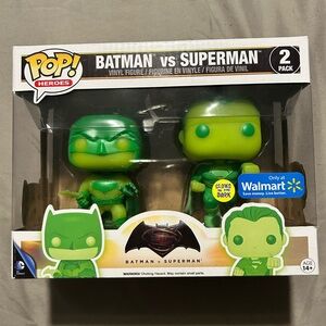 Funko Pop Heroes Batman vs Superman Vinyl Figure 2-Pack - Walmart Exclusive